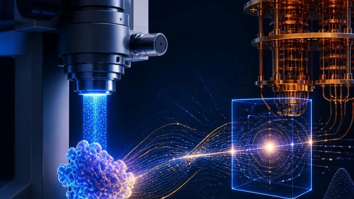 Kuantum bilgisayar destekli elektron mikroskobu geliştirildi Kuantum bilgisayar destekli elektron mikroskobu geliştirildi