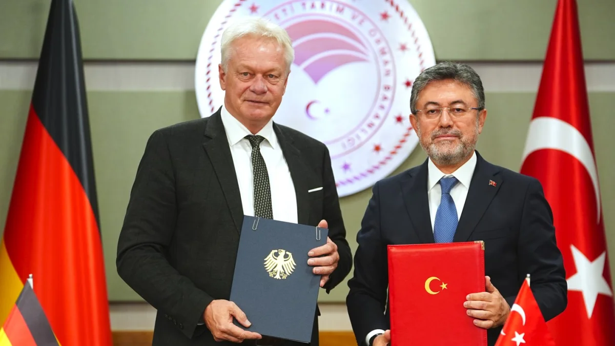 Türkiye ile Almanya'dan tarım ve gıdada iş birliği: 5 milyar dolarlık ticaret hedefi Türkiye ile Almanya'dan tarım ve gıdada iş birliği: 5 milyar dolarlık ticaret hedefi