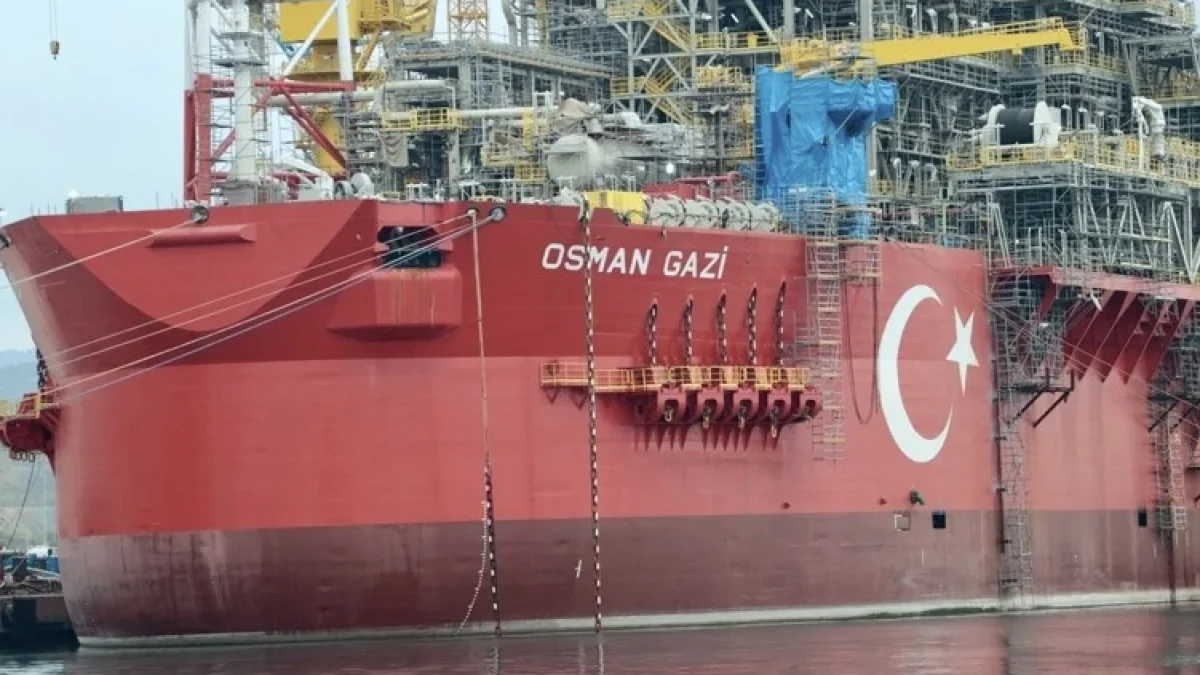 Karadeniz gazında yeni dönem: Osman Gazi Platformu ekimde göreve başlayacak Karadeniz gazında yeni dönem: Osman Gazi Platformu ekimde göreve başlayacak