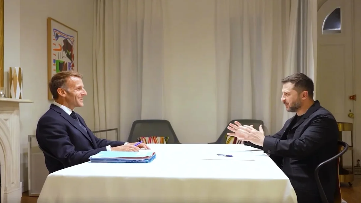 Macron ve Zelenskiy aynı masada! Hava savunma sistemlerinde anlaşma sağlandı Macron ve Zelenskiy aynı masada! Hava savunma sistemlerinde anlaşma sağlandı