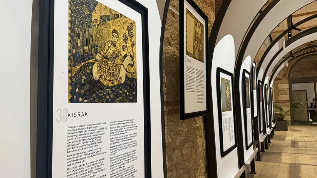 40 Sufi Masalı İstanbul’da: Nacer Khemir’in sergisi Rami’de 40 Sufi Masalı İstanbul’da: Nacer Khemir’in sergisi Rami’de