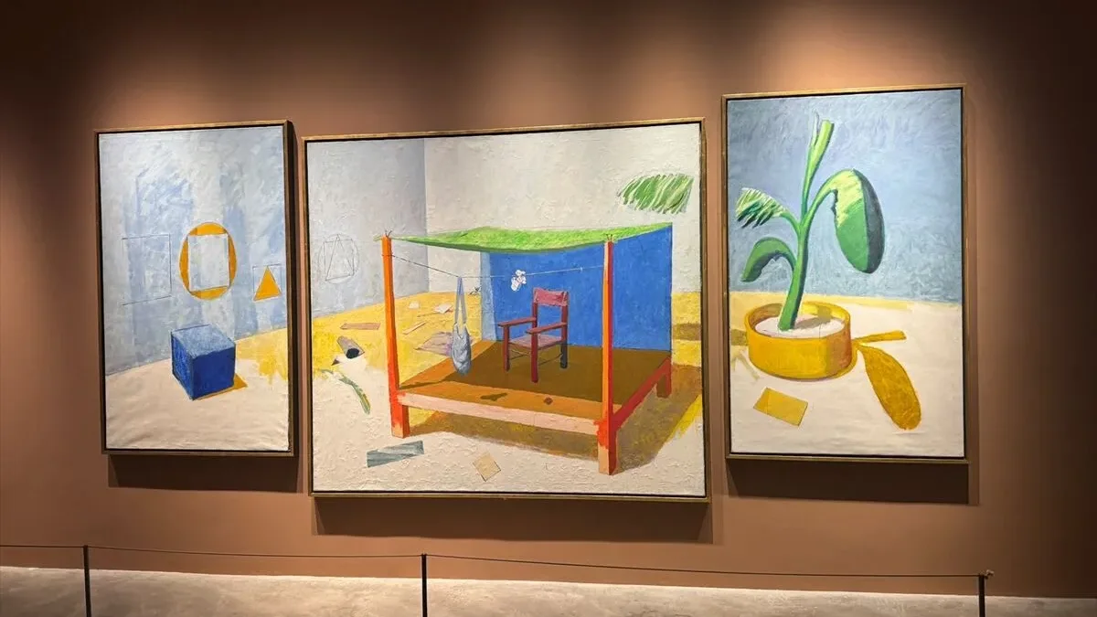 Ressam Frank Bowling'in eserleri ilk kez Türkiye’de Ressam Frank Bowling'in eserleri ilk kez Türkiye’de