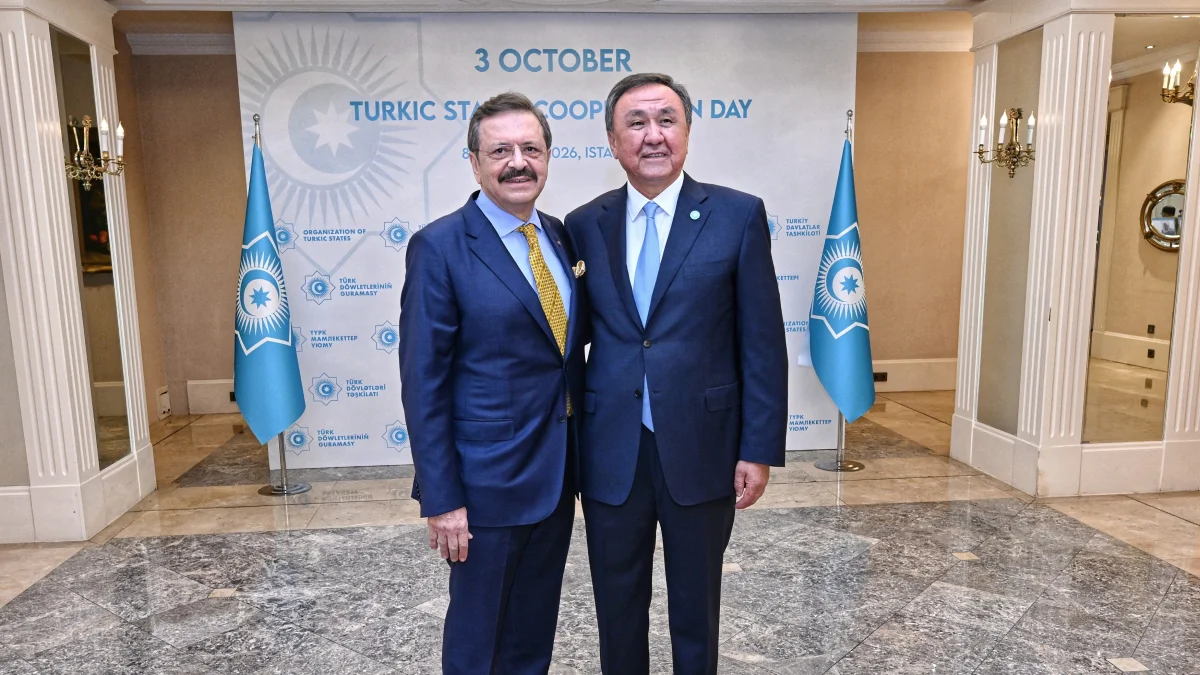 TOBB Başkanı Hisarcıklıoğlu Türk dünyasının önemli buluşmasına katıldı TOBB Başkanı Hisarcıklıoğlu Türk dünyasının önemli buluşmasına katıldı