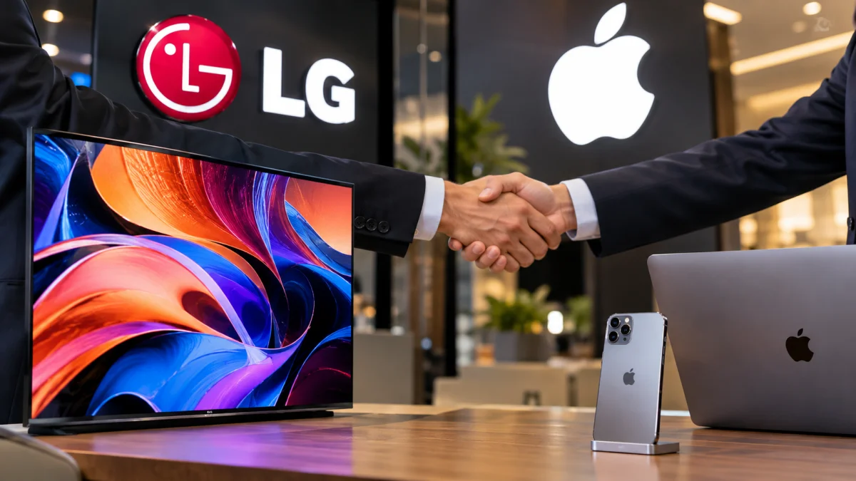 LG ve Apple işbirliğine imza attı! LG ve Apple işbirliğine imza attı!