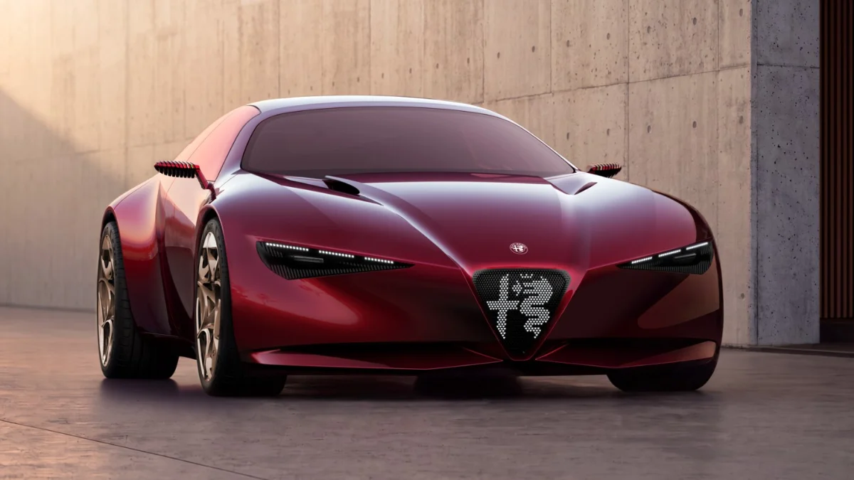 Alfa Romeo yeni konsept modelini tanıttı! Alfa Romeo yeni konsept modelini tanıttı!