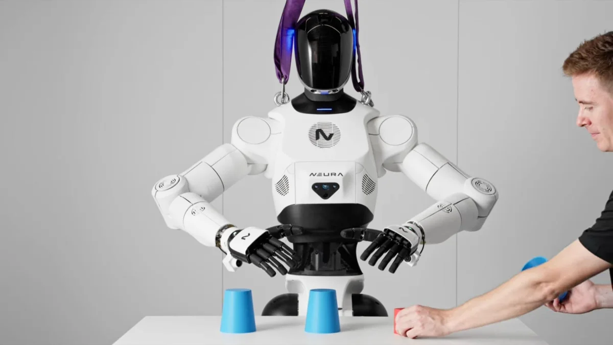 NEURA Robotics'ten fiziksel yapay zeka adımı: Neuron AI robot beyni tanıtıldı NEURA Robotics'ten fiziksel yapay zeka adımı: Neuron AI robot beyni tanıtıldı