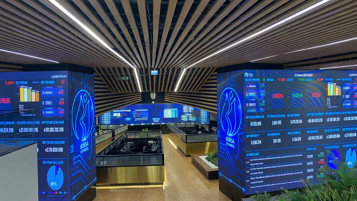 Borsa günü 2,49 değer kaybederek kapattı Borsa günü 2,49 değer kaybederek kapattı
