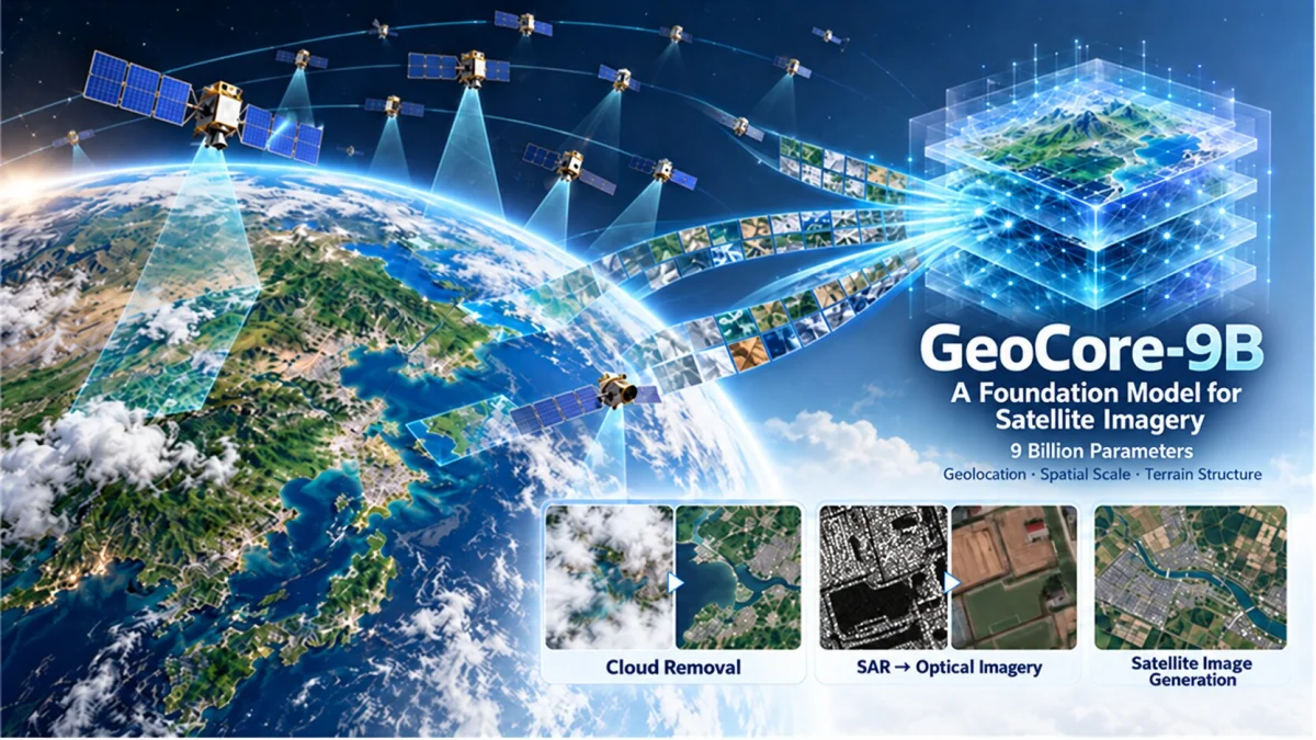 Bulutlu uydu fotoğraflarına son: 9 milyar parametreli GeoCore-9B tanıtıldı Bulutlu uydu fotoğraflarına son: 9 milyar parametreli GeoCore-9B tanıtıldı