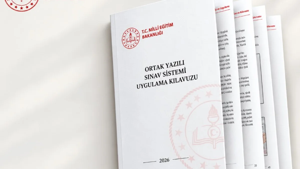 ORTAK YAZILI SINAV SİSTEMİ 2026: Sınav tarihleri belli oldu! MEB 1. Dönem ortak sınavları ne zaman? ORTAK YAZILI SINAV SİSTEMİ 2026: Sınav tarihleri belli oldu! MEB 1. Dönem ortak sınavları ne zaman?