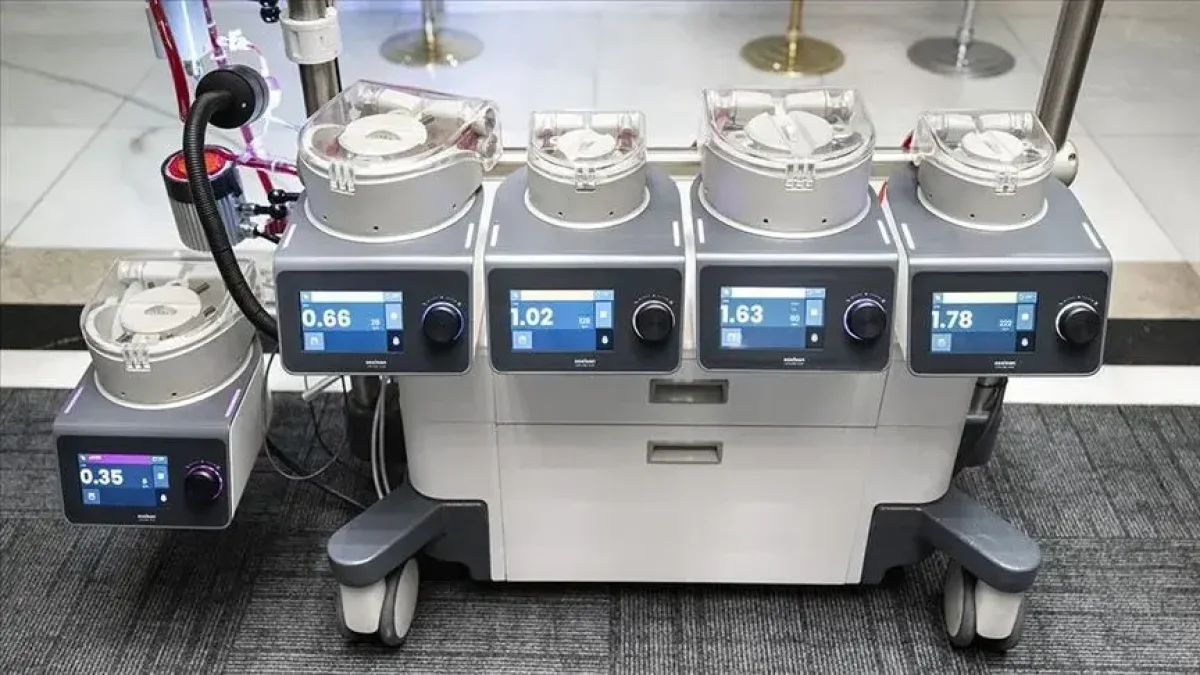 Yerli ve milli kalp-akciğer makinesi 57 hastada başarıyla kullanıldı Yerli ve milli kalp-akciğer makinesi 57 hastada başarıyla kullanıldı