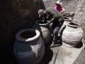 Selçuklu Çarşısı'ndaki kazılarda 5 büyük küplü erzak deposuna ulaşıldı Selçuklu Çarşısı'ndaki kazılarda 5 büyük küplü erzak deposuna ulaşıldı