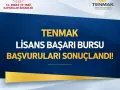 TENMAK burs sonuçları açıklandı