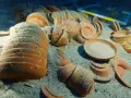 Akdeniz'de 2 bin 100 yıllık sofra takımı bulundu