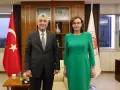 Bakan Bolat, İngiltere Büyükelçisi Anderson'ı kabul etti Bakan Bolat, İngiltere Büyükelçisi Anderson'ı kabul etti