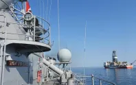 Karadeniz’de sondaj gemilerine TCG Turgutreis koruması