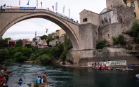 460. Geleneksel Mostar Köprüsü Atlayışları yapıldı