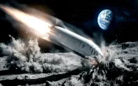 SpaceX roketi Ay’a çarpacak: 27 metrelik krater açacak SpaceX roketi Ay’a çarpacak: 27 metrelik krater açacak