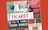 İstanbul Ticaret Gazetesi'nin 3421. sayısı yayımlandı! İstanbul Ticaret Gazetesi'nin 3421. sayısı yayımlandı!