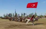 Büyük Hun-Türk Kurultayı'na yoğun katılım