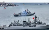 Preveze Deniz Zaferi için İstanbul Boğazı’nda görkemli geçiş
