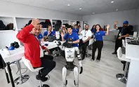 TEKNOFEST'te robot Civan ilgi odağı oldu