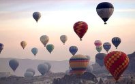 Kapadokya başı çekti: Balon uçuşlarında 308 bin yolcuya ulaşıldı