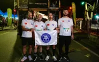İstanbul'da Gece Maratonu koşuldu İstanbul'da Gece Maratonu koşuldu
