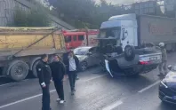Bağcılar'da zincirleme kaza