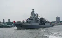 TCG Oruçreis ilk kez ABD liman ziyareti yaptı