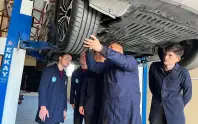 Meslek lisesi öğrencileri Togg üzerinden eğitim görüyor