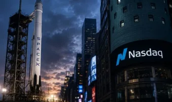 SpaceX hisseleri Nasdaq-100 endeksinde işlem görecek