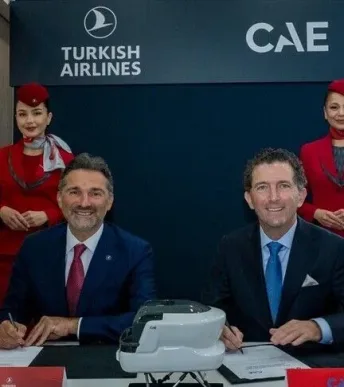 Pilot eğitim kapasitesi artıyor: THY ve CAE arasında geniş kapsamlı simülatör anlaşması Pilot eğitim kapasitesi artıyor: THY ve CAE arasında geniş kapsamlı simülatör anlaşması