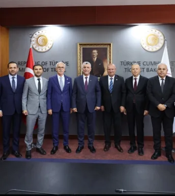 Bakan Bolat, ATO Başkanı Baran ile bir araya geldi: Görüşmede öne çıkan 4 başlık Bakan Bolat, ATO Başkanı Baran ile bir araya geldi: Görüşmede öne çıkan 4 başlık