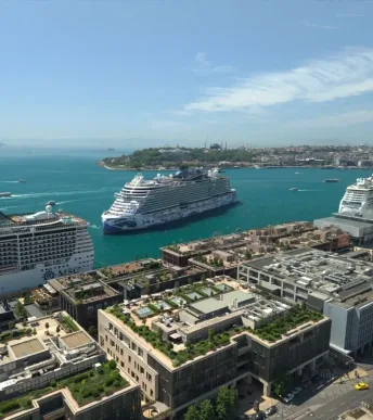 Galataport İstanbul'da hedef büyüdü: 1 milyon yolcu için yeni yatırımlar yolda Galataport İstanbul'da hedef büyüdü: 1 milyon yolcu için yeni yatırımlar yolda