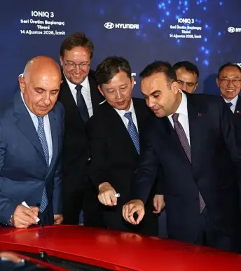 Hyundai'nin Avrupa'daki elektrikli otomobil üretim üssü Türkiye oldu: 40'tan fazla ülkeye ihracat Hyundai'nin Avrupa'daki elektrikli otomobil üretim üssü Türkiye oldu: 40'tan fazla ülkeye ihracat