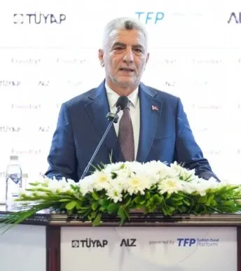 Bakan Bolat Foodist Fuarı'nda konuştu: Tarımsal üretim ikinci çeyrekte yüzde 13,3 büyüdü Bakan Bolat Foodist Fuarı'nda konuştu: Tarımsal üretim ikinci çeyrekte yüzde 13,3 büyüdü