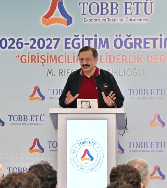 TOBB Başkanı Hisarcıklıoğlu öğrencilerine seslendi: Girişimcilik bir düşünme biçimidir