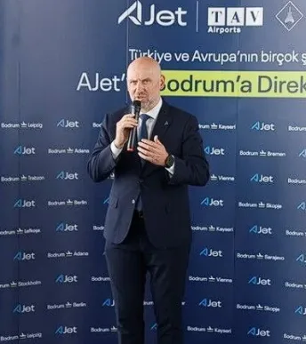 AJet’ten Bodrum çıkışlı 22 noktaya direkt sefer: Avrupa’ya direkt uçuşlara başladı