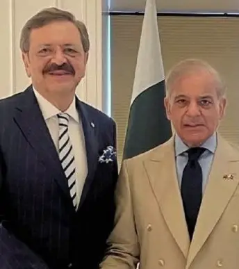 TOBB Başkanı Hisarcıklıoğlu Pakistan Başbakanı Şerif ile görüştü TOBB Başkanı Hisarcıklıoğlu Pakistan Başbakanı Şerif ile görüştü