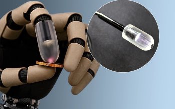 Robotlara dokunmayı renklerle algılatan yeni sensör geliştirildi Robotlara dokunmayı renklerle algılatan yeni sensör geliştirildi