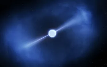 MeerKAT teleskobu  'Mavi Gözlü Pulsar'dan radyo sinyalleri yakaladı