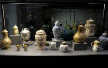 Topkapı Sarayı'nın tarihi şerbethane bölümü yeniden ziyarete açıldı Topkapı Sarayı'nın tarihi şerbethane bölümü yeniden ziyarete açıldı