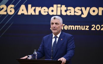 Bakan Bolat TOBB töreninde konuştu: Akreditasyon sistemi İslam dünyasına model oldu