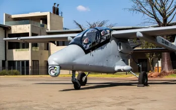 Savunma sanayisinde kritik iş birliği: ASELFLIR-500 Güney Afrika uçağına entegre edildi