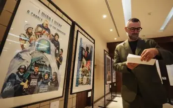 Sürgündeki Zeytin Ağacına Posterler sergisi Filistin’de Sürgündeki Zeytin Ağacına Posterler sergisi Filistin’de
