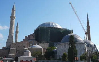 Ayasofya Camii restorasyonunda yeni etap Ayasofya Camii restorasyonunda yeni etap