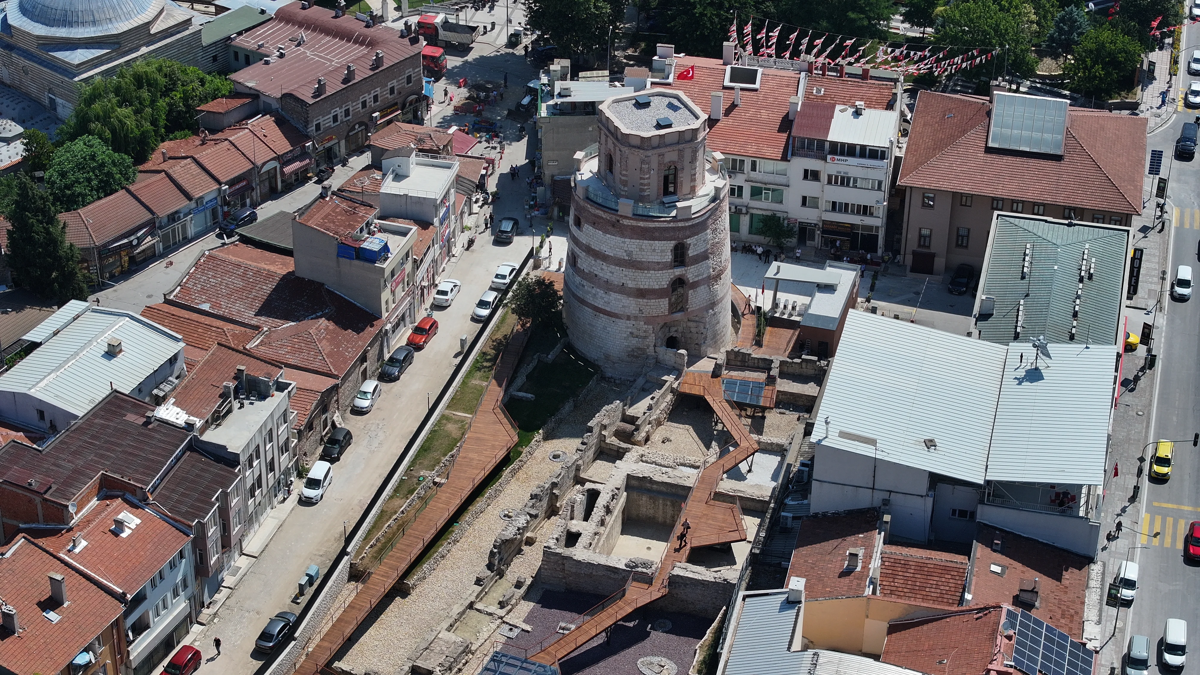 Edirne'deki Makedon Kulesi restorasyonu tamamlandı!