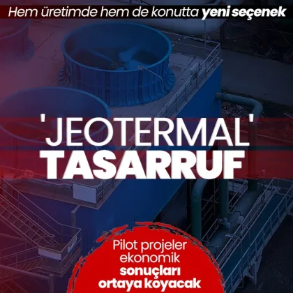 Jeotermal soğutmayla enerji tasarrufu