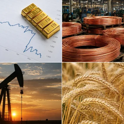 Emtia piyasalarında Fed ve İran etkisi: Altın yükseldi, Brent düştü