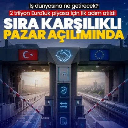 AB’yle sıra karşılıklı pazar açılımında